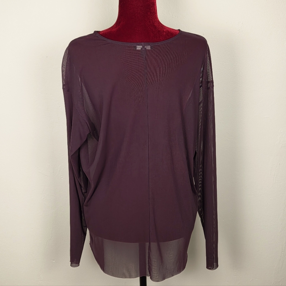 Universal Standard Thames Fog Top - Deep Pansy (Size 14-16) - Picture 4 of 6
